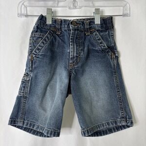 Vintage Old Navy Baby Denim Boys Shorts Size 5T Blue Jeans READ